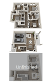 Two Story (Unfinished Basement)